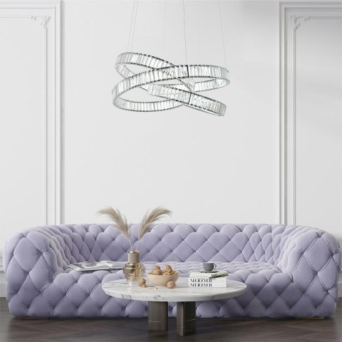 MOOSEE lampa wisząca WAVE 80 chrom