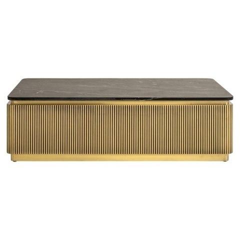 RICHMOND stolik kawowy IRONVILLE 140 marmur, metal, MDF, sklejka brzozowa RICHMOND stolik kawowy IRONVILLE 140 marmur, metal, MDF, sklejka brzozowa