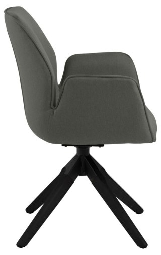 Krzesło obrotowe Aura dark grey /black auto return