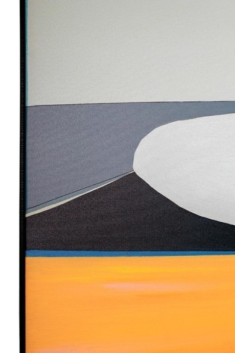 KARE obraz ABSTRACT SHAPES ORANGE 73x143 cm KARE obraz ABSTRACT SHAPES ORANGE 73x143 cm
