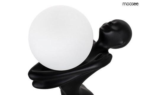 MOOSEE lampa podłogowa HUMAN MOON - włókno szklane, szkło MOOSEE lampa podłogowa HUMAN MOON - włókno szklane, szkło
