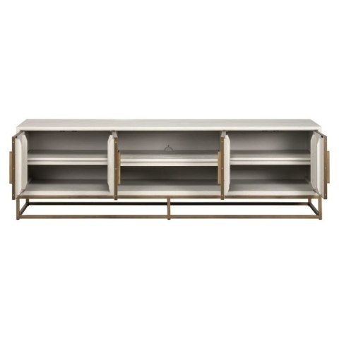 RICHMOND szafka RTV WHITEBONE BRASS RICHMOND szafka RTV WHITEBONE BRASS
