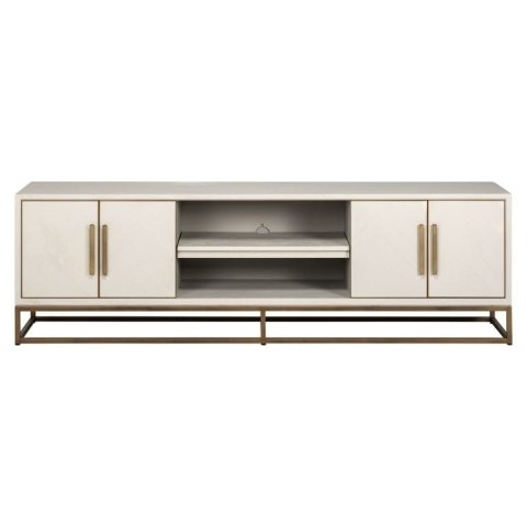 RICHMOND szafka RTV WHITEBONE BRASS RICHMOND szafka RTV WHITEBONE BRASS