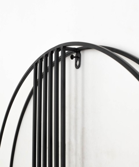 KARE zegar STRINGS 60 czarno-złoty KARE zegar STRINGS 60 czarno-złoty