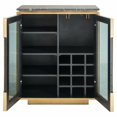 RICHMOND komoda FINSBURY 101 cm - mosiądz, szkło, marmur, MDF RICHMOND komoda FINSBURY 101 cm - mosiądz, szkło, marmur, MDF