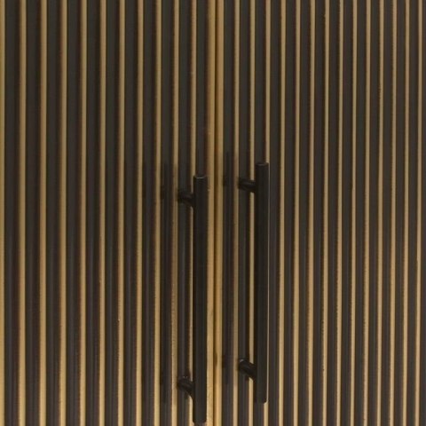 RICHMOND komoda LES ARCS 180 cm - szczotkowane złoto, mosiądz, MDF RICHMOND komoda LES ARCS 180 cm - szczotkowane złoto, mosiądz, MDF