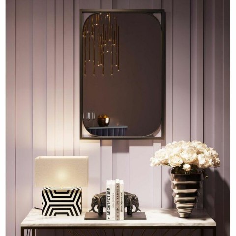 KARE lustro ścienne BONITA 71x109 cm czarne KARE lustro ścienne BONITA 71x109 cm czarne