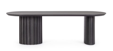 BIZZOTTO stolik kawowy ORISSA 130x65 czarny BIZZOTTO stolik kawowy ORISSA 130x65 czarny