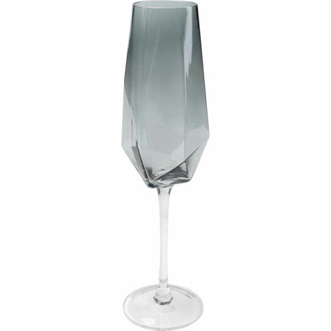KARE komplet 4 kieliszków do szampana DIAMOND SMOKE 365 ml KARE komplet 4 kieliszków do szampana DIAMOND SMOKE 365 ml