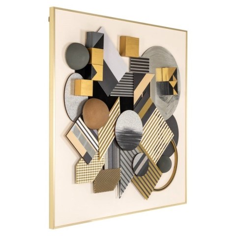RICHMOND obraz 3D BLOCK 120x120 cm RICHMOND obraz 3D BLOCK 120x120 cm