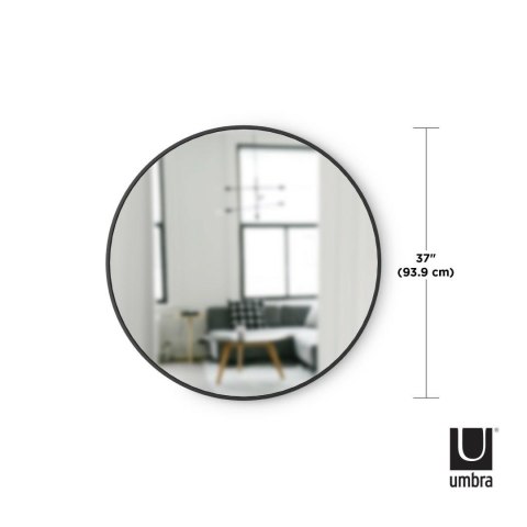 UMBRA lustro wiszące HUB 94 cm czarne UMBRA lustro wiszące HUB 94 cm czarne