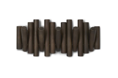 UMBRA wieszak na ubrania PICKET RAIL ciemny orzech UMBRA wieszak na ubrania PICKET RAIL ciemny orzech