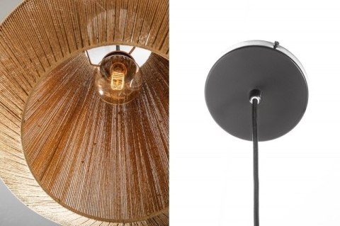 INVICTA lampa wisząca PURE NATURE II - papier, rattan INVICTA lampa wisząca PURE NATURE II - papier, rattan