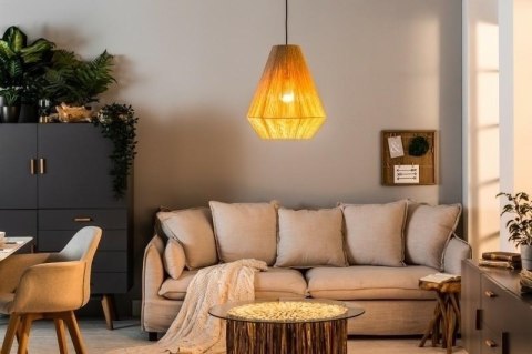 INVICTA lampa wisząca PURE NATURE II - papier, rattan INVICTA lampa wisząca PURE NATURE II - papier, rattan