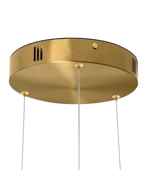 Lampa wisząca RING 100 + 100 + 100 złota na jednej podsufitce Lampa wisząca RING 100 + 100 + 100 złota na jednej podsufitce