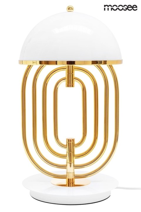 MOOSEE lampa stołowa BOTTEGA złota / biała MOOSEE lampa stołowa BOTTEGA złota / biała