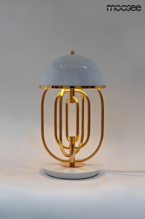 MOOSEE lampa stołowa BOTTEGA złota / biała MOOSEE lampa stołowa BOTTEGA złota / biała