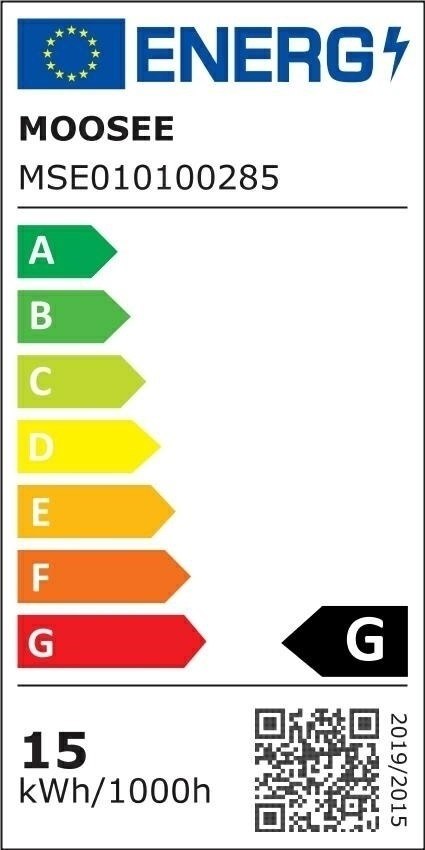 MOOSEE lampa wisząca ALURE LINE 90 czarna MOOSEE lampa wisząca ALURE LINE 90 czarna