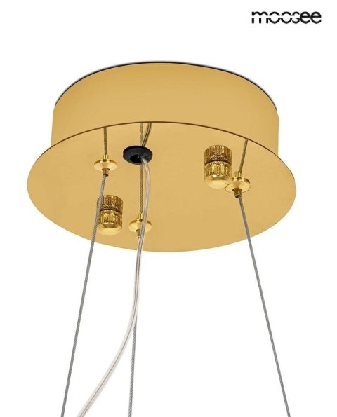 MOOSEE lampa wisząca FLORENS 80 złota MOOSEE lampa wisząca FLORENS 80 złota