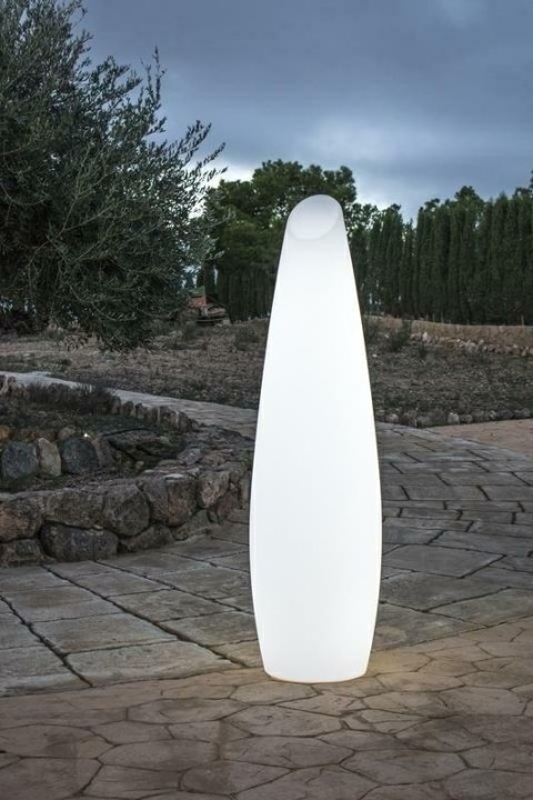 NEW GARDEN lampa ogrodowa FREDO 140 BATTERY biała NEW GARDEN lampa ogrodowa FREDO 140 BATTERY biała