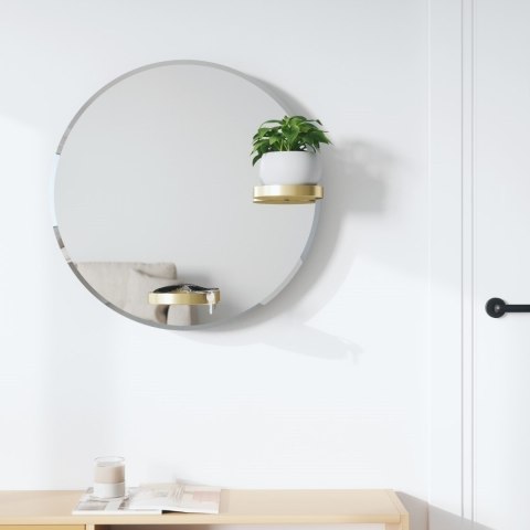 UMBRA lustro ścienne PERCH 60 cm mosiężne UMBRA lustro ścienne PERCH 60 cm mosiężne