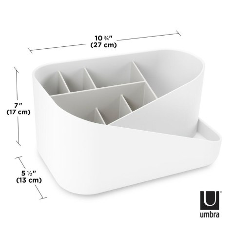 UMBRA organizer kosmetyków GLAM biało-szary UMBRA organizer kosmetyków GLAM biało-szary