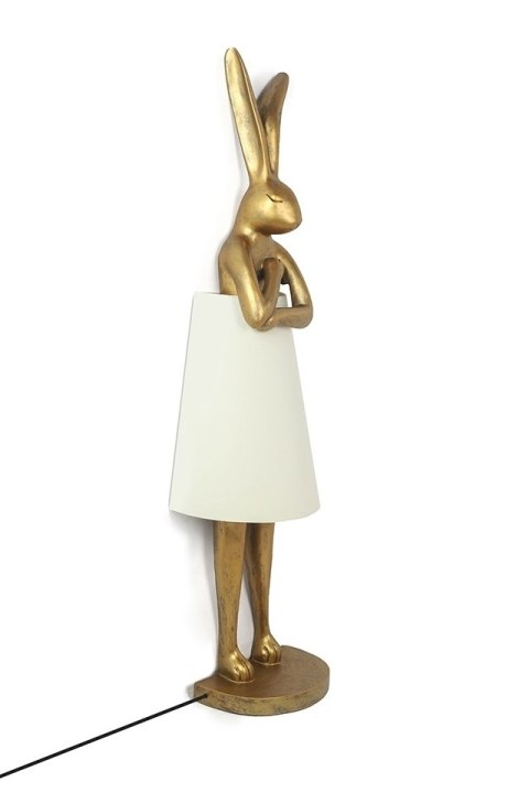 KARE lampa podłogowa RABBIT 150 cm biała / złota KARE lampa podłogowa RABBIT 150 cm biała / złota