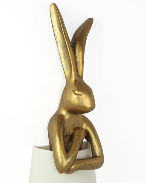 KARE lampa podłogowa RABBIT 150 cm biała / złota KARE lampa podłogowa RABBIT 150 cm biała / złota