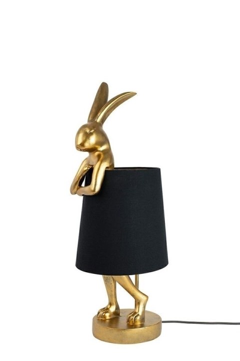 KARE lampa stołowa RABBIT 50 cm złota / czarna KARE lampa stołowa RABBIT 50 cm złota / czarna