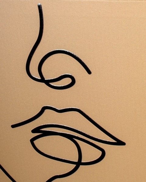 KARE obraz FACCIA ARTE TRI COLORE 90x120 cm KARE obraz FACCIA ARTE TRI COLORE 90x120 cm