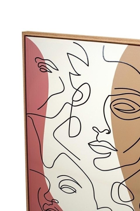 KARE obraz FACCIA ARTE TRI COLORE 90x120 cm KARE obraz FACCIA ARTE TRI COLORE 90x120 cm