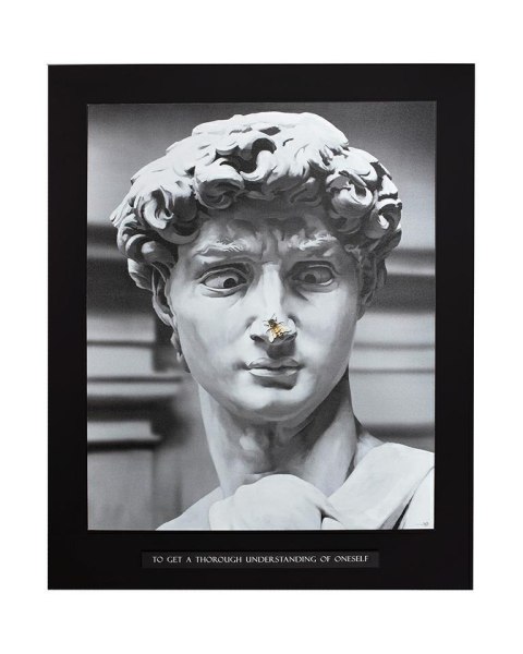 KARE obraz STATUE 100x125 cm KARE obraz STATUE 100x125 cm