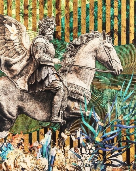 Obraz PEGASUS PARADISE 266x148 cm Obraz PEGASUS PARADISE 266x148 cm