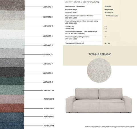 Sofa PILLOW z funkcją spania jasny beż Sofa PILLOW z funkcją spania jasny beż