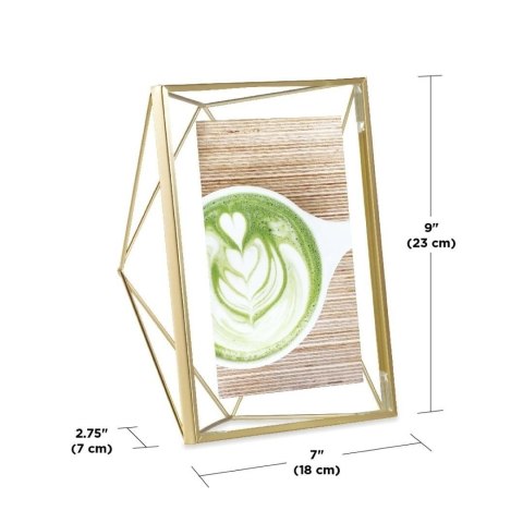 UMBRA ramka na zdjęcia PRISMA 13x18 cm - złota UMBRA ramka na zdjęcia PRISMA 13x18 cm - złota