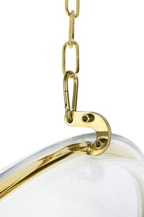 Fotel wiszący BUBBLE GOLD VELVET poduszka beżowa Fotel wiszący BUBBLE GOLD VELVET poduszka beżowa