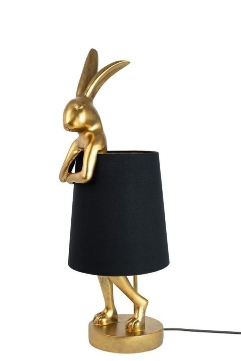 KARE lampa stołowa RABBIT 68 cm złota / czarna KARE lampa stołowa RABBIT 68 cm złota / czarna