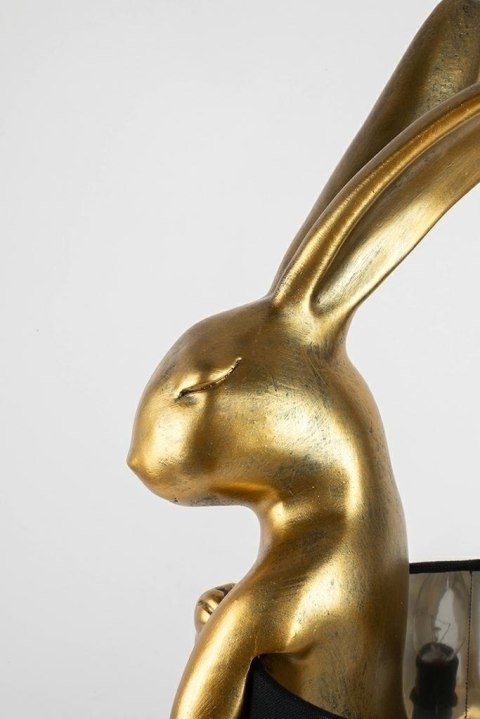 KARE lampa stołowa RABBIT 68 cm złota / czarna KARE lampa stołowa RABBIT 68 cm złota / czarna