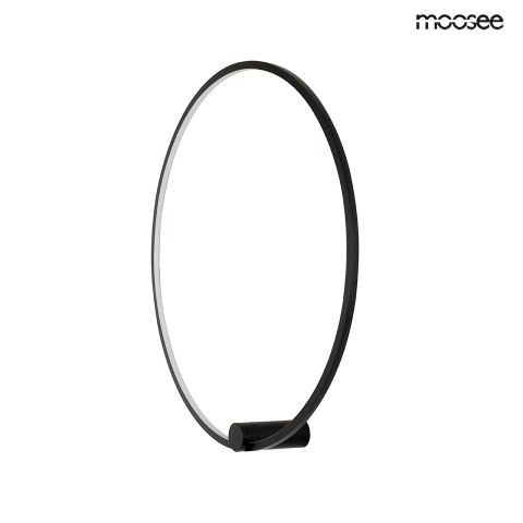 MOOSEE lampa ścienna HOOP 60 czarna MOOSEE lampa ścienna HOOP 60 czarna