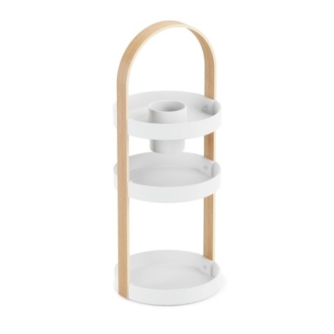 UMBRA organizer na kosmetyki BELLWOOD biały naturalny UMBRA organizer na kosmetyki BELLWOOD biały naturalny