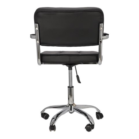 Fotel biurowy Nelson Arm black PU Fotel biurowy Nelson Arm black PU