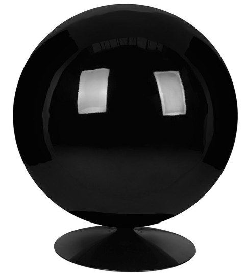 Fotel BALL BLACK czarny Fotel BALL BLACK czarny