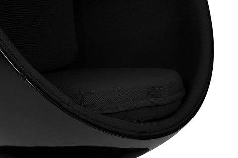 Fotel BALL BLACK czarny Fotel BALL BLACK czarny