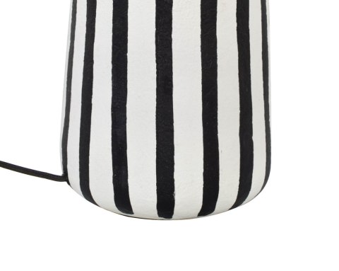 KARE lampa stołowa STRISCE 44 cm biało-czarna KARE lampa stołowa STRISCE 44 cm biało-czarna