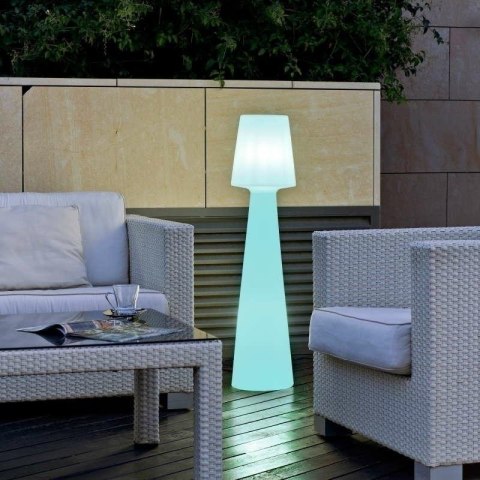 NEW GARDEN lampa podłogowa LOLA 110 CABLE biała NEW GARDEN lampa podłogowa LOLA 110 CABLE biała