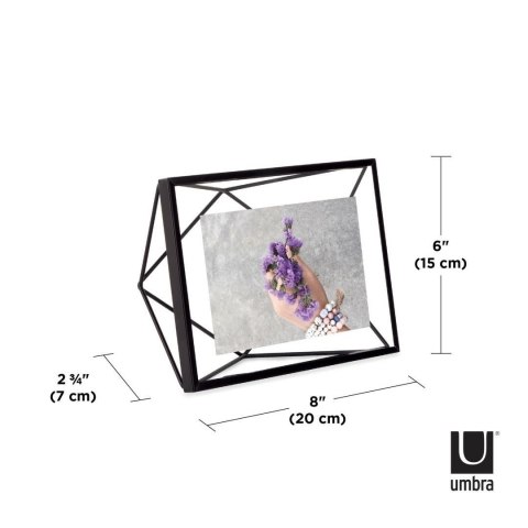 UMBRA ramka na zdjęcia PRISMA 10x15 cm - czarna UMBRA ramka na zdjęcia PRISMA 10x15 cm - czarna