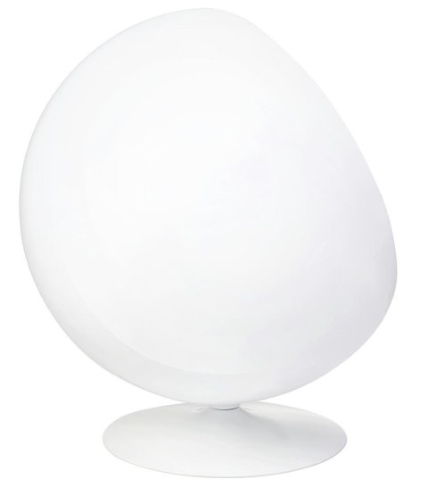 Fotel BALL biało-czerwony - włókno szklane Fotel BALL biało-czerwony - włókno szklane