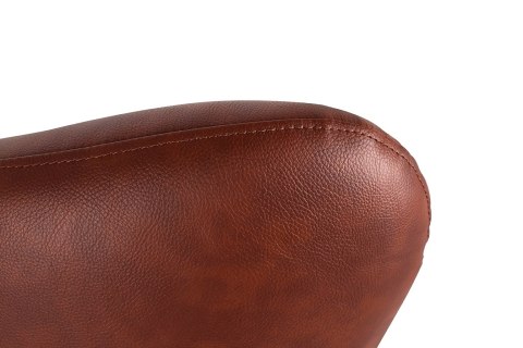 Fotel EGG SZEROKI PU brąz vintage brandy Fotel EGG SZEROKI PU brąz vintage brandy