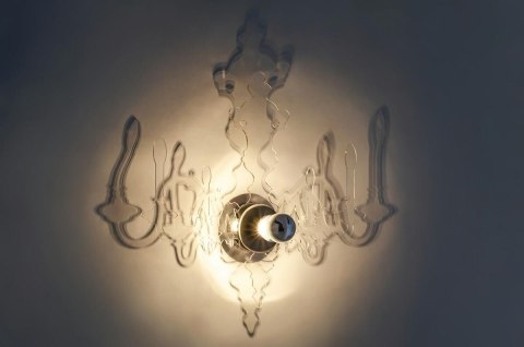 Lampa ścienna ICE 3D transparentna - akryl Lampa ścienna ICE 3D transparentna - akryl