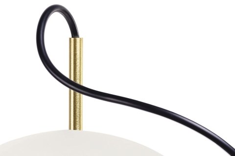 MOOSEE lampa wisząca CAPRI LINE 3 złota / biała - 180 LED, aluminium, szkło
